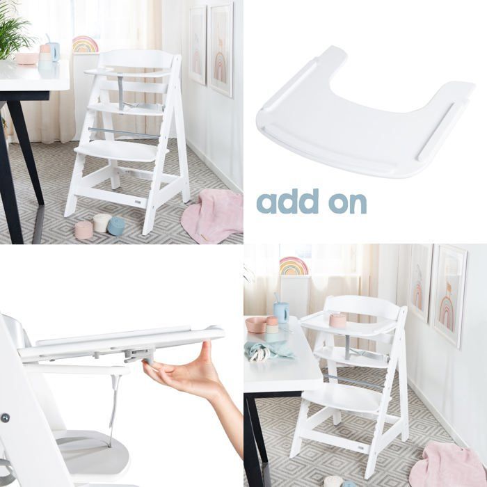 Roba Plateau De Chaise Haute Sit Up Flex - Avec Rebords lev... - 6