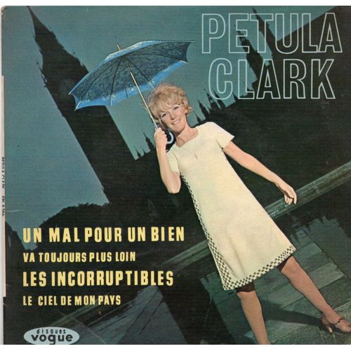 Petula Clark "Un Mal Pour Bien" Vinyle 45 T 17 Cm - Ep - Vogue - 1965