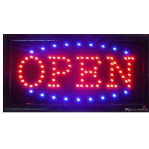 Enseigne Lumineuse Nouvelle Génération Leds Extra Lights Open