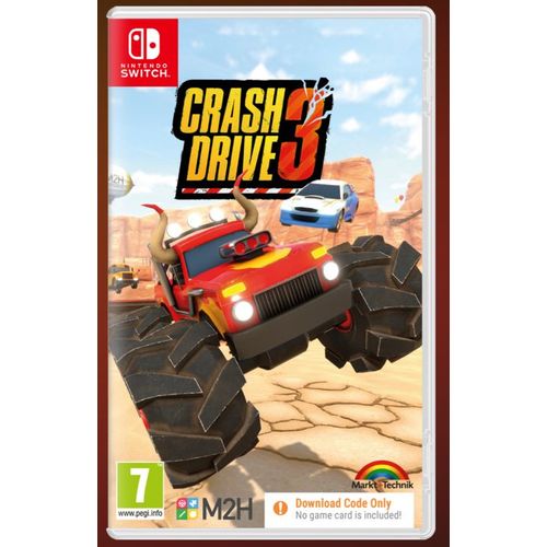 Crash Drive 3 Nintendo Switch (Code De Téléchargement)