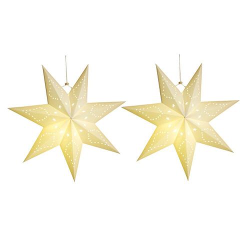 Lanterne En Papier Ajouré En Forme D'étoile, 2 Pièces, Abat-Jour Suspendu, Décorations Pour La Maison, Fête D'anniversaire, Vacances