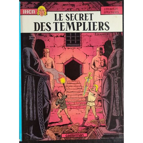 Jhene 8. Le Secret Des Templiers # Édition Originale Casterman 11/1990 Martin/Pleyers#