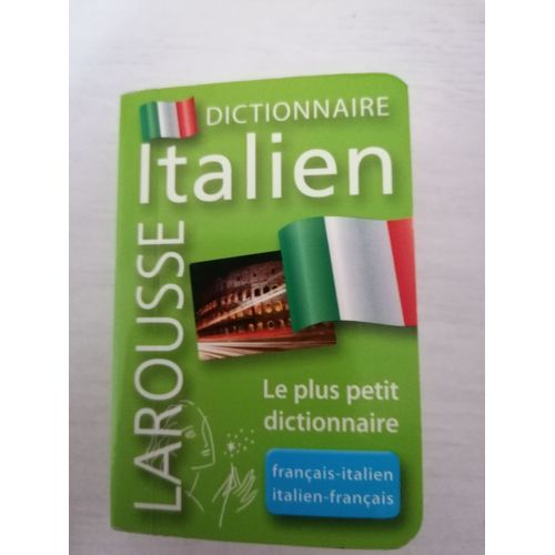 Mini Dictionnaire Larousse Francais Italien