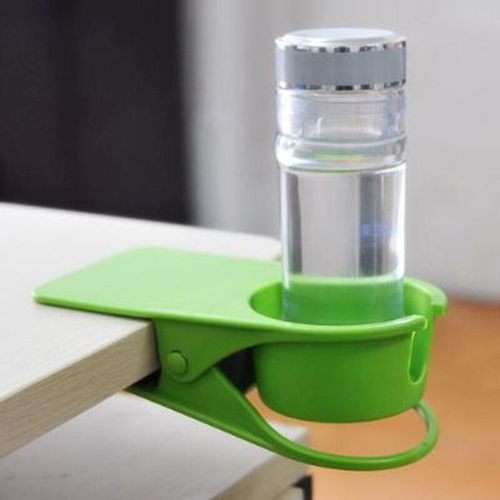 Support De Tasse À Café Et Eau, Avec Pince En Verre, Rangement, Soucoupe Avec Clip, Accessoires, Livraison Directe