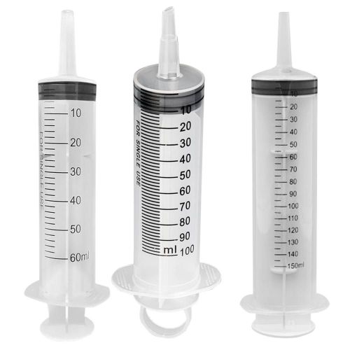 Seringue De Mesure De L'état De Santé, 60ml/100ml/150ml, Réutilisable, Grande Culture Hydroponique, En Plastique, Nutritif, Stérile, Outils, Accessoires D'alimentation Pour Chats