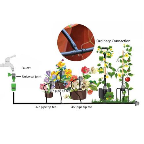 Kit d'arrosage automatique de jardin, Micro goutteurs réglables, système d'irrigation goutte-à-goutte, outils pour plantes de jardin