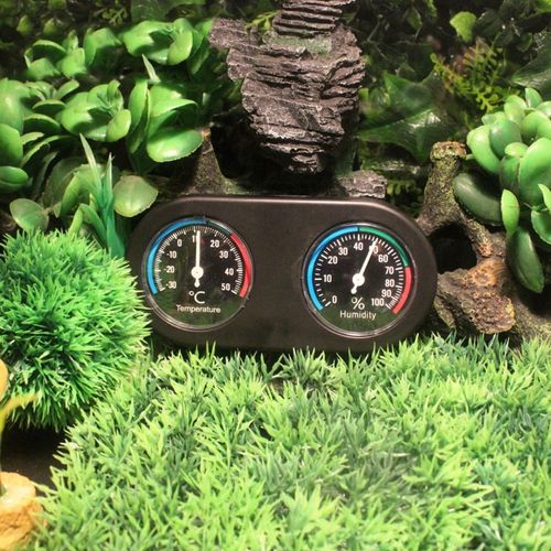 Thermomètre Et Hygromètre Pour Reptile, Moniteur De Température Et D'humidité Dans Le Vivarium Terrarium
