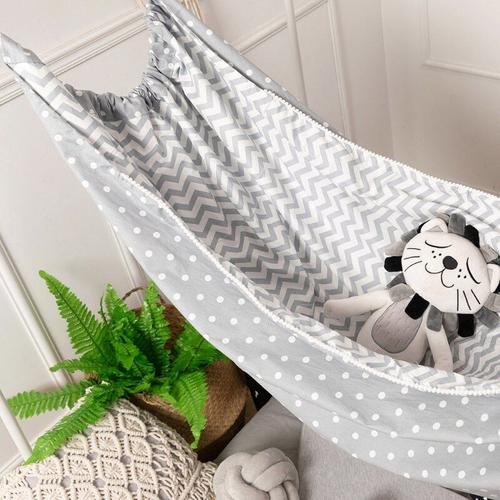 Hamac Pour Enfants, Balançoire Intérieure Et Extérieure, Panier Suspendu, Sac En Tissu De Coton, Chaise De Chambre De Bébé, Décorations De Maison