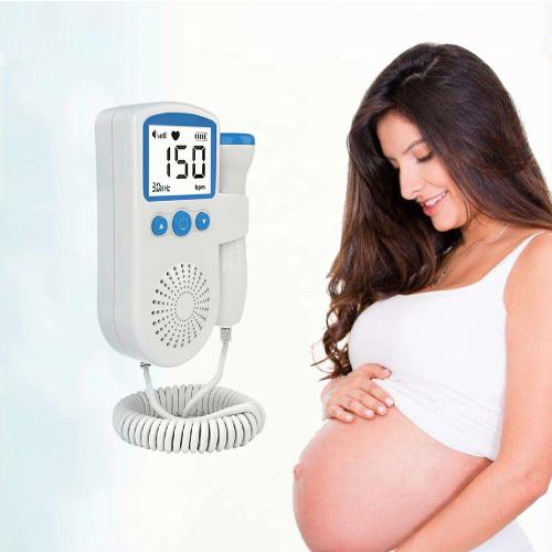 Moniteur De Fréquence Cardiaque Prénatale Pour Bébé, Sonar Domestique, Stéthoscope, Doppler, Pour Femme Enceinte