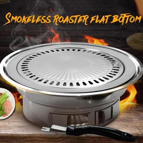 Plaque De Cuisson Pour Barbecue Sans Fumée, Poêle À Gaz Antiadhésive, Outil De Barbecue D'extérieur, Cuisinière Électrique