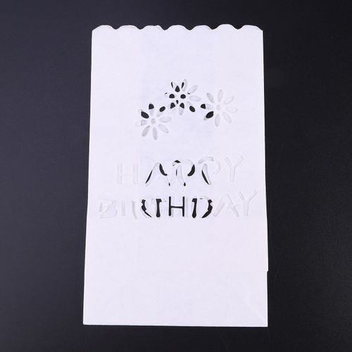 Sac En Papier Pour Bougies, Abat Jour Lanterne, Décor De Mariage, Accessoire D'anniversaire, 10 Pièces