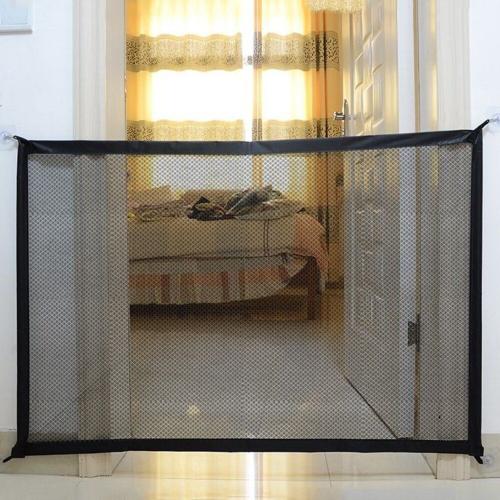 Cage D'escalier Haute Pour Animaux Domestiques, Barrière De Sécurité Portable Et Pliante Pour Chiens, Filet D'isolation En Maille, Fournitures Pour Animaux De Compagnie