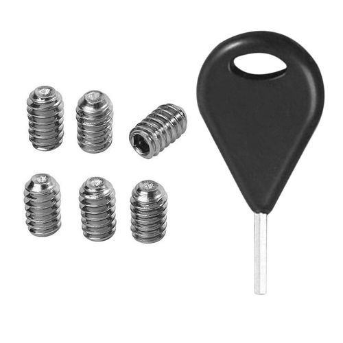 Clé Hexagonale Pour Planche De Surf Pro En Acier Inoxydable, Avec 6 Vis De Retrait, Accessoires D'outils, Kits De Clés Hexagonales En Métal De Surf