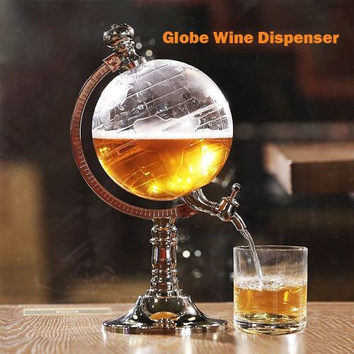 Distributeur D'alcool, Vin, Whisky, Carafe, Passoire, Distributeur De Boissons, Avec Robinet, 3,5 L