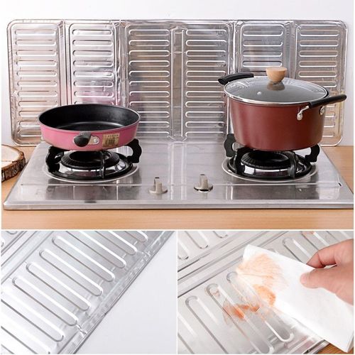 Poêle À Frire 1 * Anti-Éclaboussures D'huile, Couvercle De L'écran De La Cuisinière À Gaz, Protection Du Séparateur D'huile, Outil De Cuisine Anti-Éclaboussures