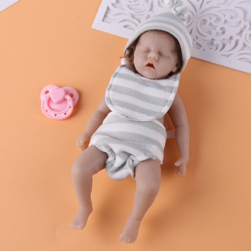 Mini Poupée Flexible Et Réaliste Pour Enfant En Bas Âge, Jouet Mignon Et Flexible, Idéal Pour Dormir Dans Le Bain, 1 Pièce