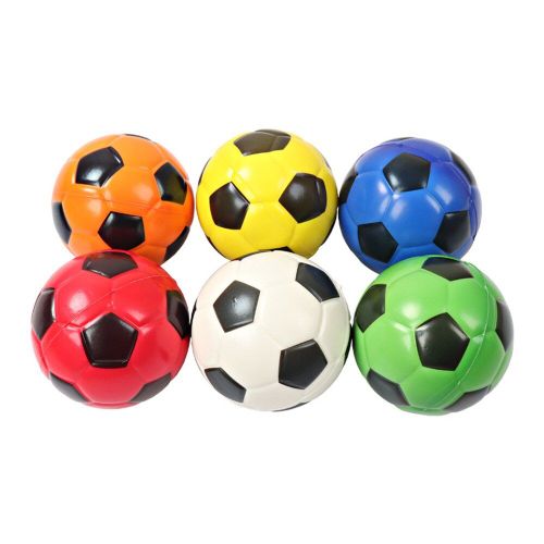 Balles Antistress En Mousse Pu Souple Et Élastique, 6.3cm, Pour Le Football, Le Baseball, Le Tennis, Décompression, Jouet, Pression D'évent