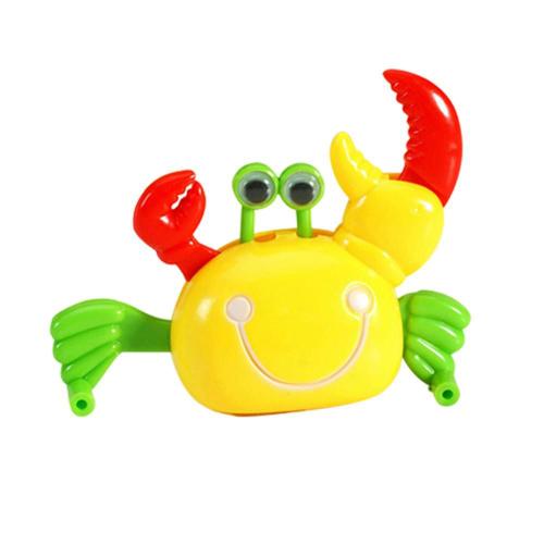 Jouets En Plastique En Forme De Crabe Pour Enfants, Horloge, Mignon, Animal À Remonter, Cadeaux D'anniversaire, De Noël, Amusant, Couleur Aléatoire