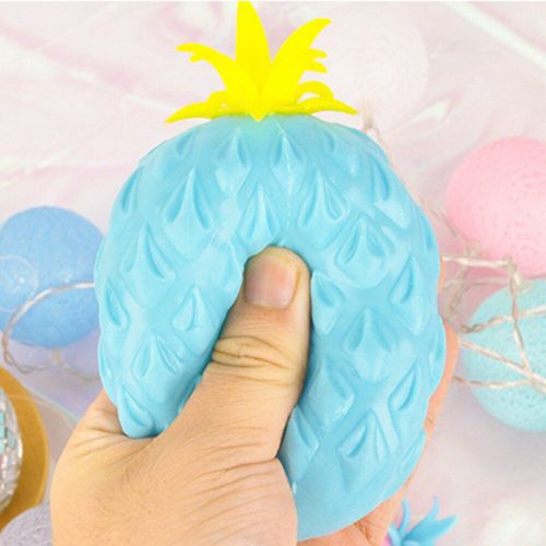 Balle Anti-Stress En Forme D'ananas, Jouet Pour Enfants, Petit/Grand, Ornement De Maison, Artisanat