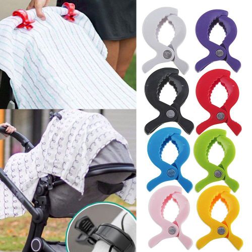 Attache de siège pour poussette pour bébé, crochet en ABS, fourniture de poussette, piquet pour couverture de serviette, moustiquaire