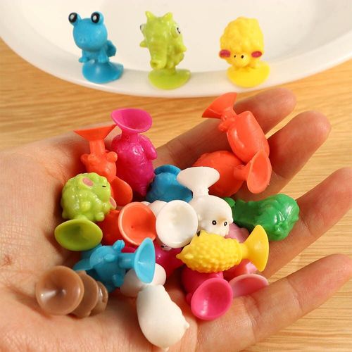 Capsule De Succion De Mini Monstre, Modèle Petit Dessin Animé, Figurines D'action, Mini Poupée, Ventouse, Jouets Pour Enfants, 20 Pièces/Lot