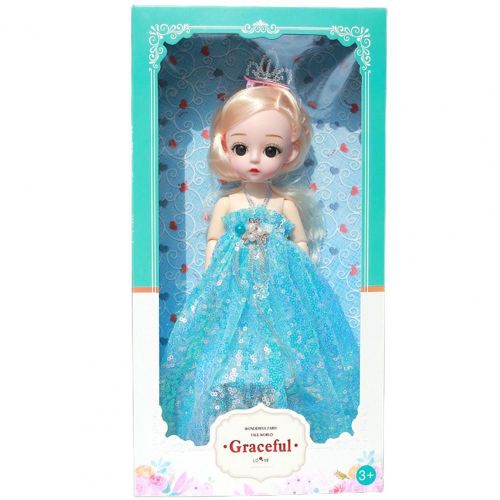 Poupée Princesse À Articulations Amovibles, Jouet Loli, Avec Vêtements, Chaussures, Perruque Et Maquillage Pour Enfants, 30cm