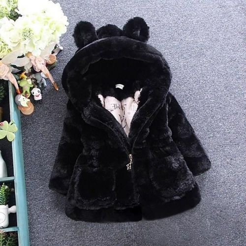 Belle Veste D'hiver Coupe-Vent À Manches Longues Pour Enfants, Manteau Chaud Avec Fermeture Éclair Pour Les Voyages