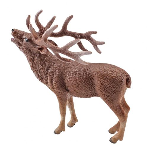 Figurine D'âne Et De Mouton Rouge En Alpaga, Modèle De Jouet, Ornement De Bureau, Cadeau Pour La Maison