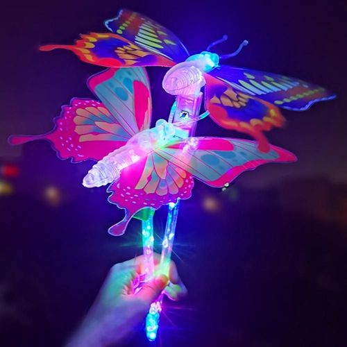 Jouet Baguette Féerique Scintillante Et Lumineuse Pour Enfant, 5 Pièces, Cadeau Coloré, Accessoire De Cosplay Pour Noël Et Halloween