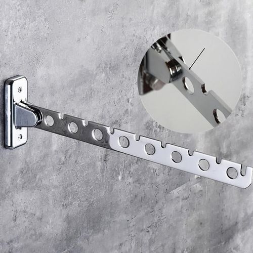 6 Trous 8 Trous Mural Crochet De Suspension En Acier Inoxydable Cintre Rack Armoire Vestiaire Pliant Rack Pour Chemises Pantalons