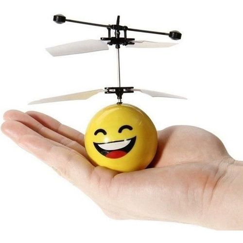 Emoji Volant Contrôle Avec La Main Grâce Aux Capteurs Intégrés * Aille: 10 X 10 X 4 Cm * Batterie : Batterie Rechargeable 75ma-Autre