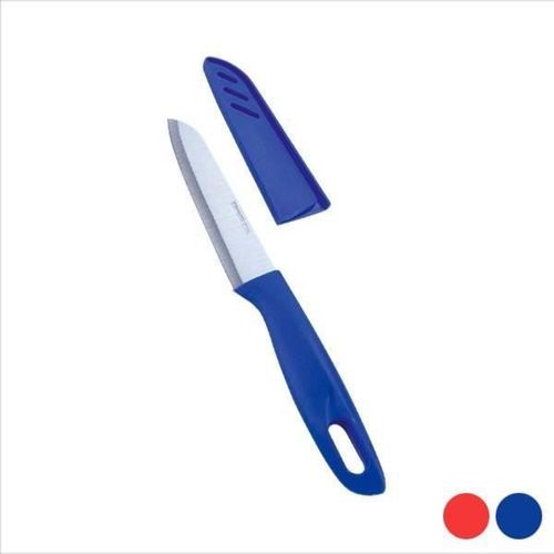 Couteau En Acier Inoxydable - Couteau De Cuisine Avec Étui Couleur - Blanc