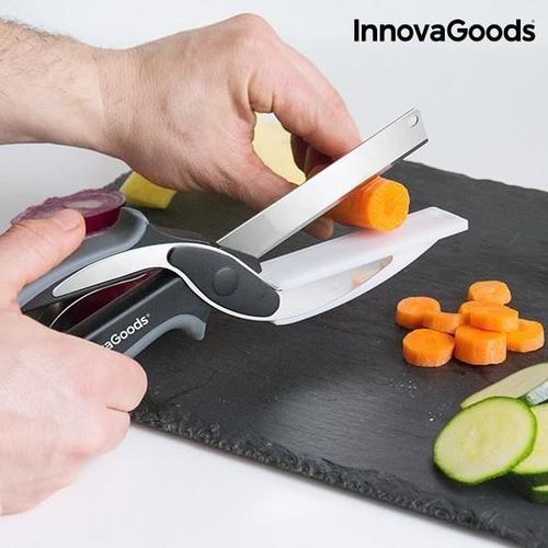Couteau Découpe Légumes En Forme De Ciseaux - Accessoire Cuisine