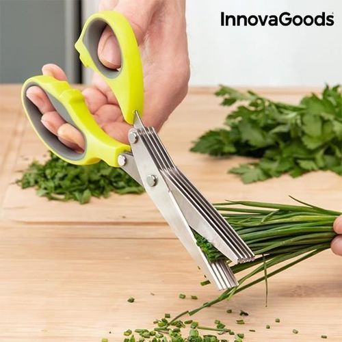 Ciseaux De Cuisine En Acier Inoxydable Avec 5 Lames - Multi Lames