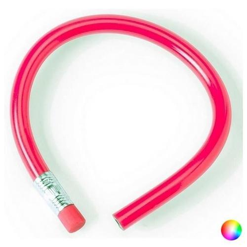 Crayon Flexible Avec Gomme Couleur - Blanc