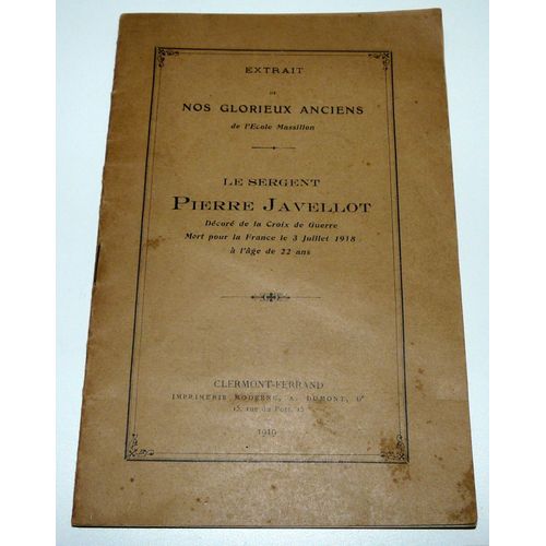 Le Sergent Pierre Javellot