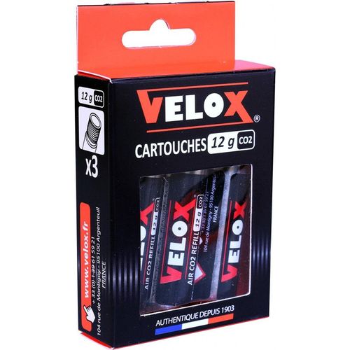 Cartouches Co2 Filetee 12g X3 Velox