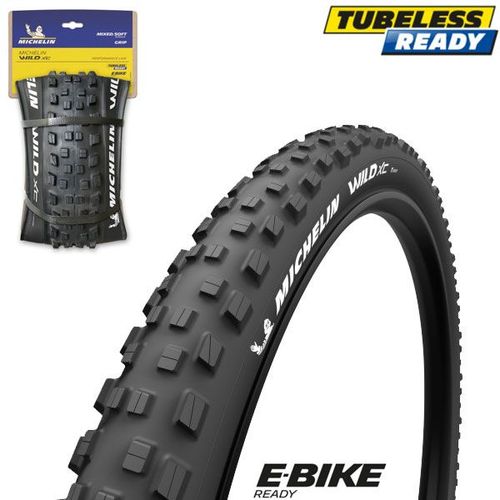 Pneu Velo Michelin 29x225 Wild Xc Performance Line T/Souple Tubeless Ready 57-622