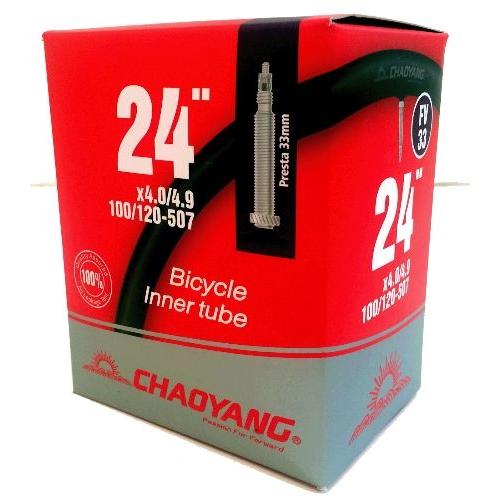 Chambre 24 4,0-4.9 Fat Bike Valve Presta 33mm Chaoyang