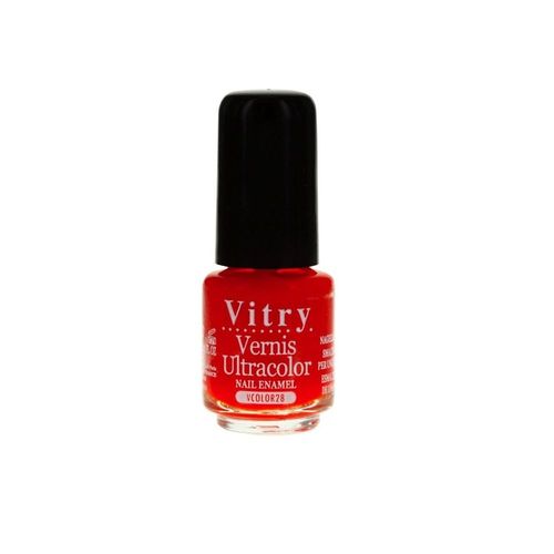 Vitry Vernis Mini N°28 Orange Sanguine 4ml 