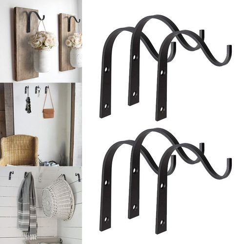 Xui Cintre Mural En Fer 10 Pièces/20 Pièces Accroche-Fer Pour Accrocher Lampions Planchette Manteau, Décor De Maison Rustique J2y