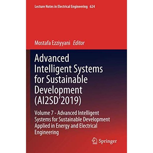 Advanced Intelligent Systems For Sustainable Development (Ai2sd'2019)
