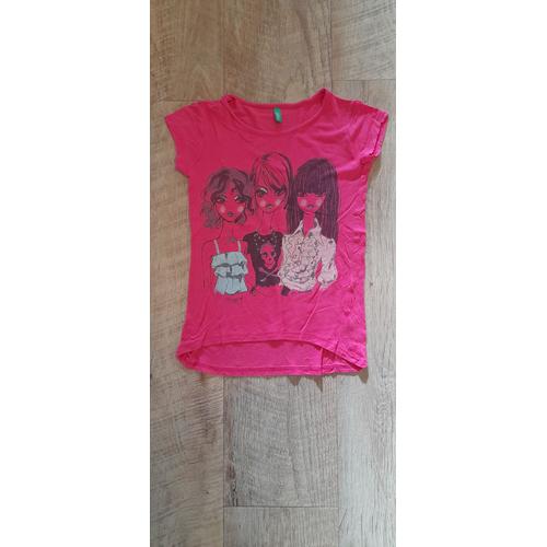 T-Shirt Fille Benetton 10 Ans