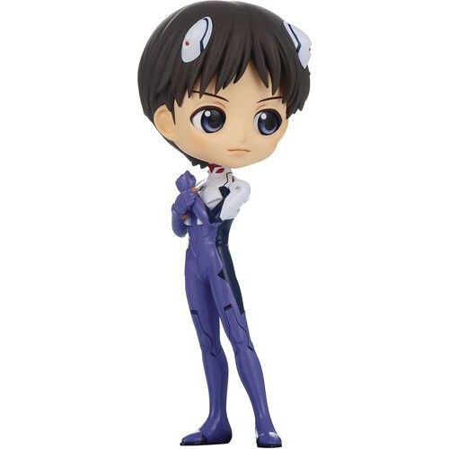 Banpresto - Evangelion Shinji Ikari Plugsuit Style Q Posket Version B Statue []