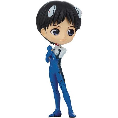 Banpresto - Evangelion Shinji Ikari Plugsuit Style Q Posket Version A Statue []