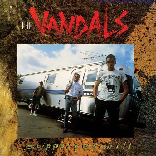 The Vandals - Slippery When Ill - Red Marble [Vinyl] Colored Vinyl, Ltd Ed, Red