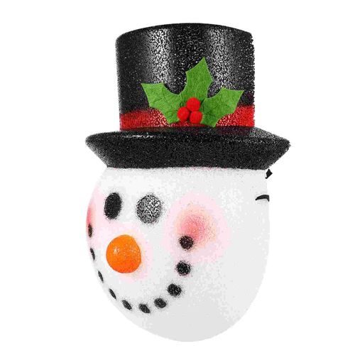 Abat Jour Décoratif En Forme De Bonhomme De Neige Pour Noël, 1 Pièce