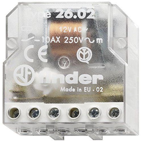 FINDER 26.02 Telerruptor 230Vac 2Ctos NA 10mp 26.02.8.230.000000