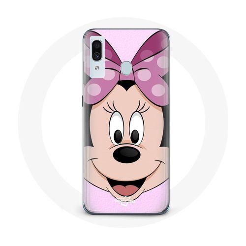 Coque Pour Samsung Galaxy A20e Minnie Mouse Dessin Animé Rose