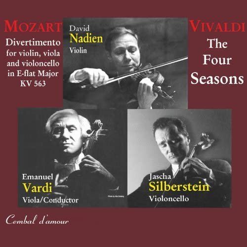 Mozart: Divertimento For Violin, Viola, And Violincello In E-Flat Major, Kv 563 / Vivaldi: The Four Seasons